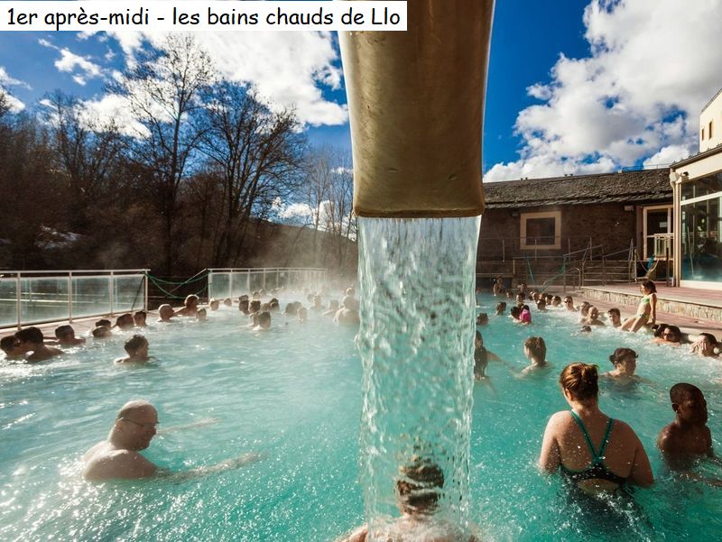 Bains d'eau chaude et sulfurée de Llo, commune de Llo, Thermalisme.